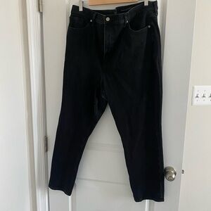 Banana Republic Black Relaxed Jeans